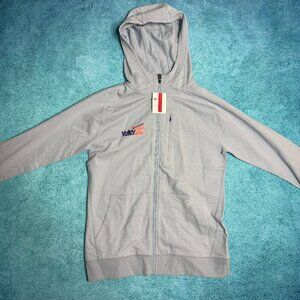 Wilson Sportswear Men’s Hoodie Size M Blue Volleyball Pullover Sweatshirt